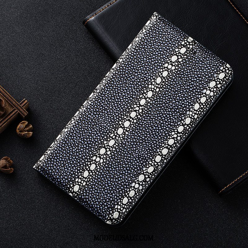 Xiaomi Redmi 7a Etui Beskyttelse Sort Cover Rød Folio