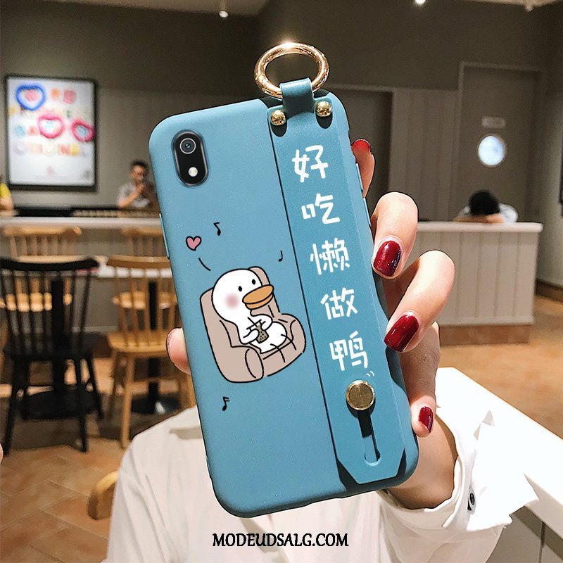 Xiaomi Redmi 7a Etui Blå And Beskyttelse Trendy Anti-fald