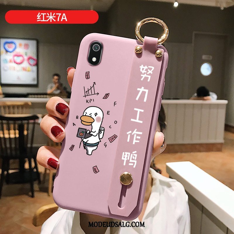 Xiaomi Redmi 7a Etui Blå And Beskyttelse Trendy Anti-fald