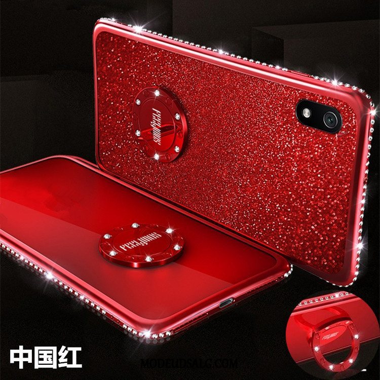 Xiaomi Redmi 7a Etui Blød Rød Lilla Trend Tynd