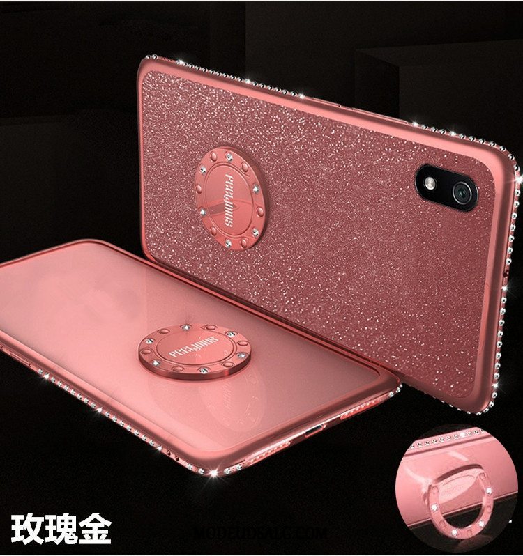 Xiaomi Redmi 7a Etui Blød Rød Lilla Trend Tynd