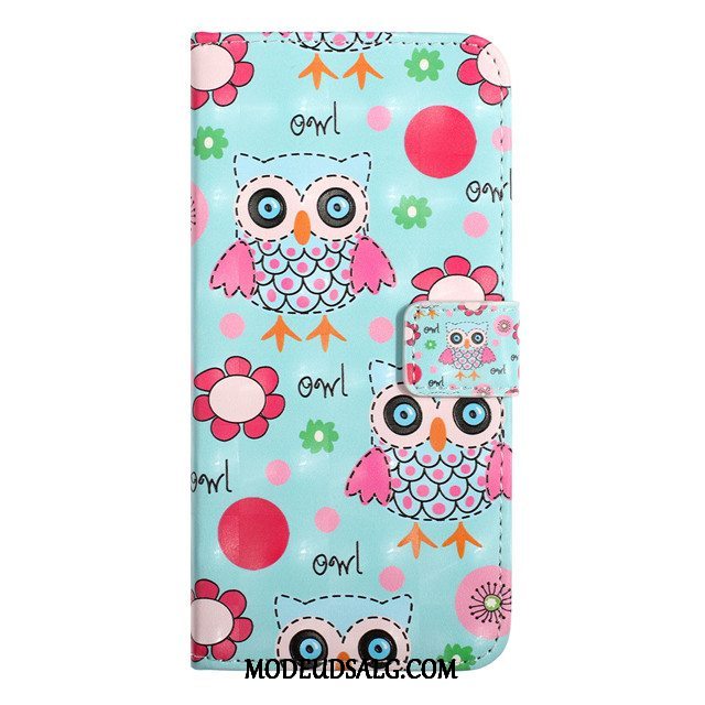 Xiaomi Redmi 7a Etui Cartoon Alt Inklusive Cover Hvid Anti-fald