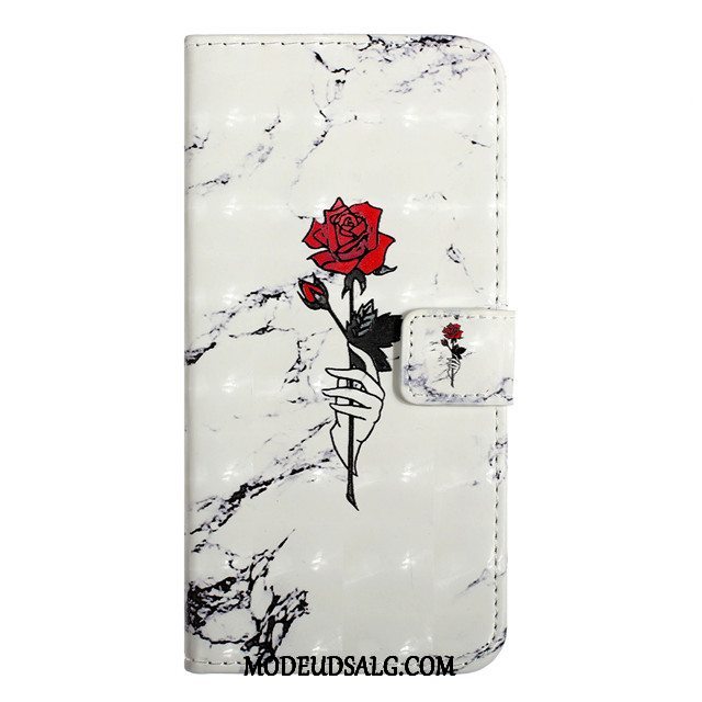 Xiaomi Redmi 7a Etui Cartoon Alt Inklusive Cover Hvid Anti-fald