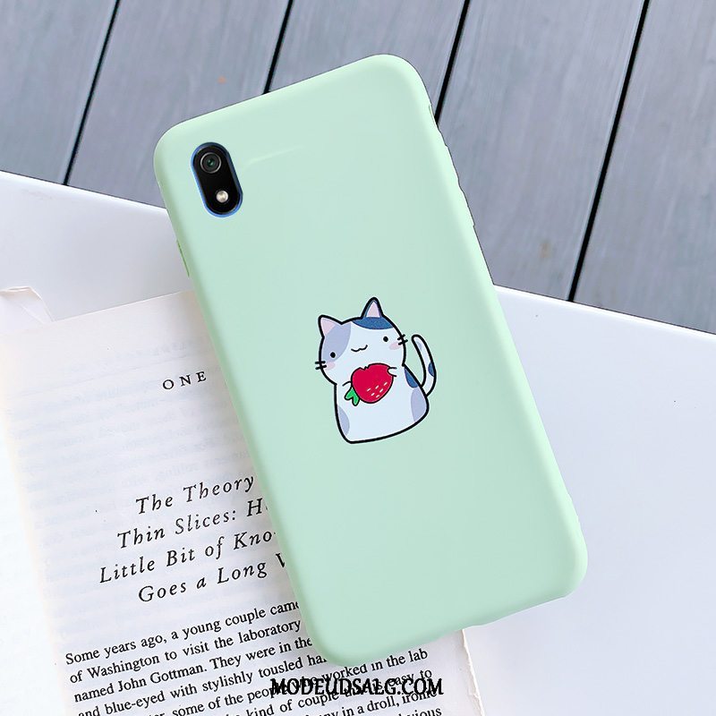 Xiaomi Redmi 7a Etui / Cover Anti-fald Pu Nubuck Blød Hemming