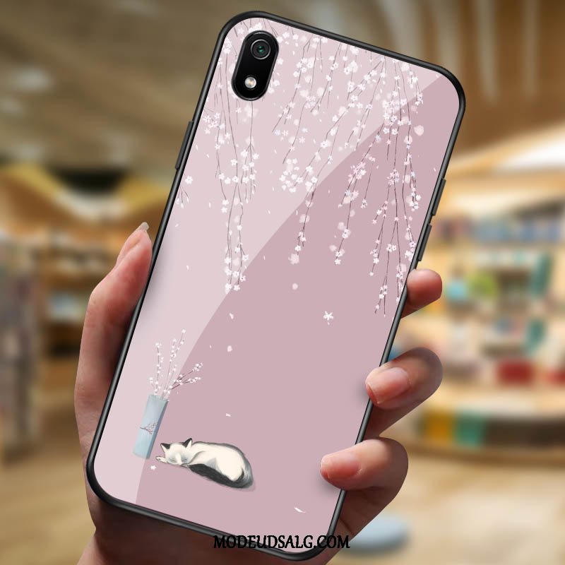 Xiaomi Redmi 7a Etui / Cover Anti-fald Rød Af Personlighed Elskeren Sort