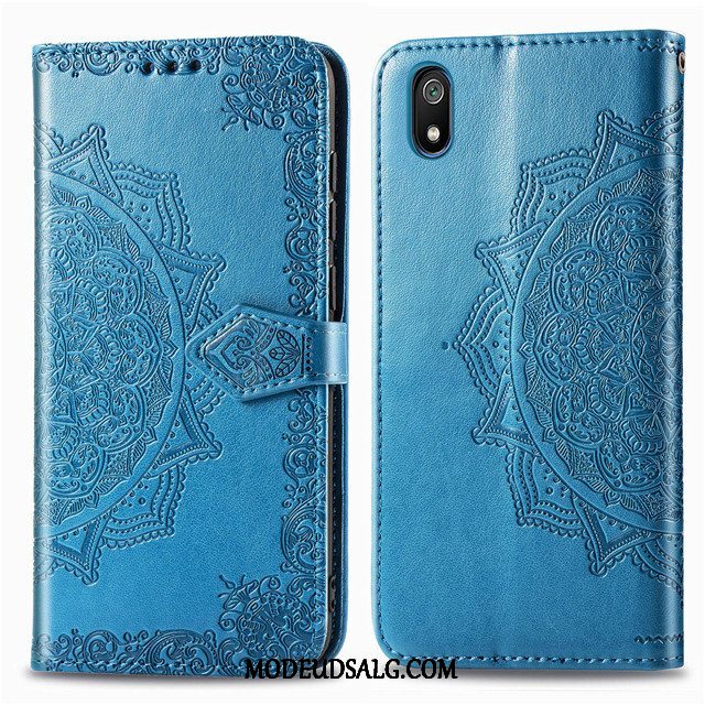 Xiaomi Redmi 7a Etui / Cover Anti-fald Rød Grå Beskyttelse Alt Inklusive