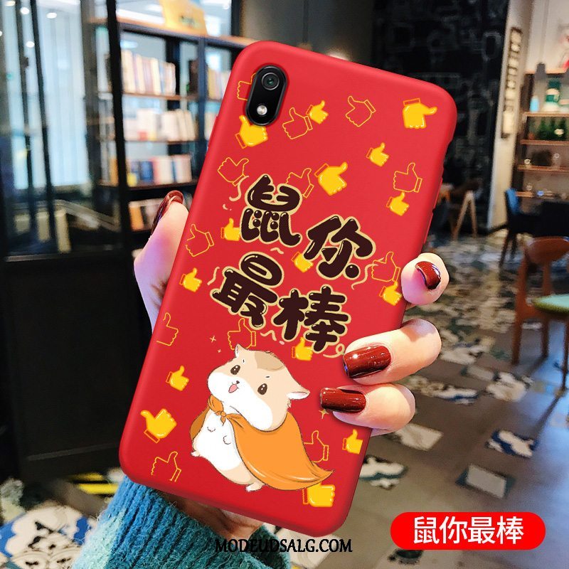 Xiaomi Redmi 7a Etui / Cover Beskyttelse Alt Inklusive Frisk Rød Blød