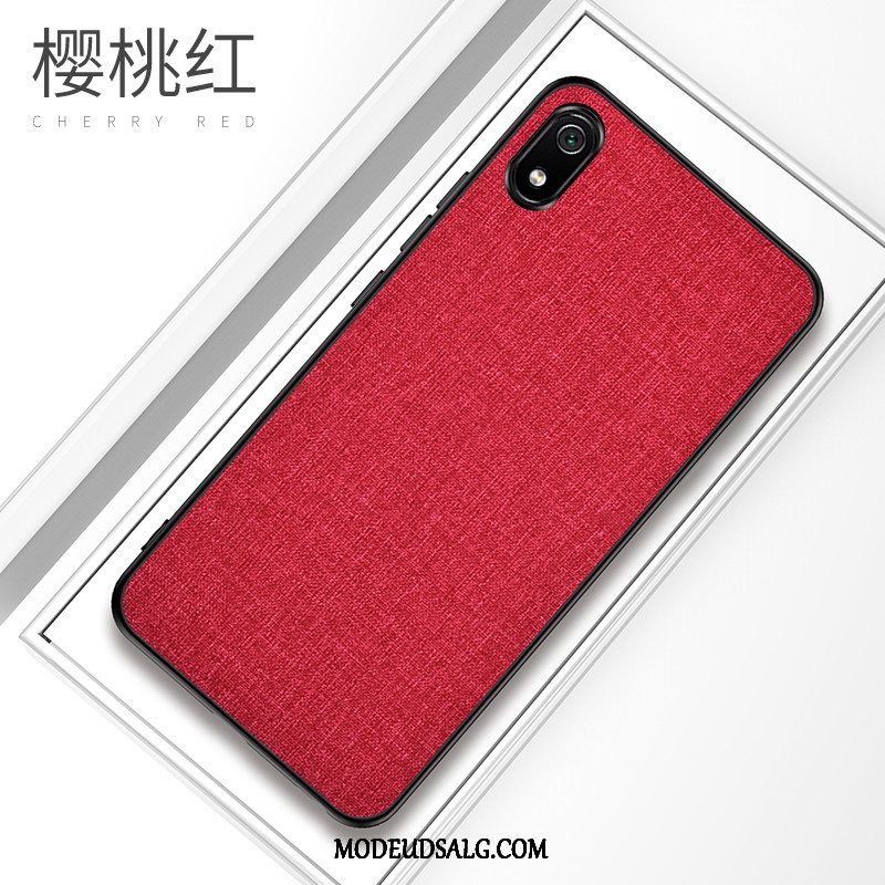 Xiaomi Redmi 7a Etui / Cover Beskyttelse Lille Sektion Grøn Mønster Klud