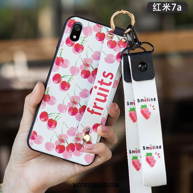 Xiaomi Redmi 7a Etui / Cover Beskyttelse Rød Kreativ Silikone Lille Sektion