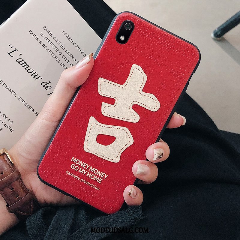 Xiaomi Redmi 7a Etui / Cover Elskeren Ny Silikone Rød Lille Sektion