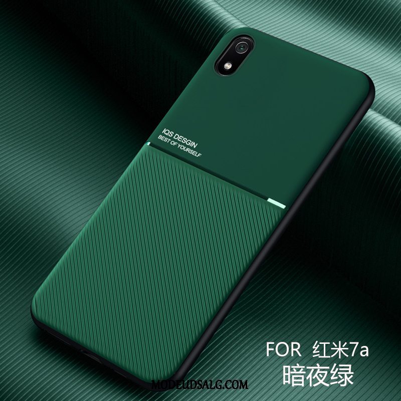 Xiaomi Redmi 7a Etui / Cover Læder Membrane Hård Alt Inklusive Nubuck