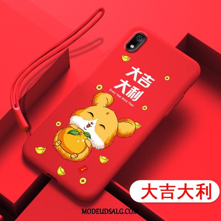 Xiaomi Redmi 7a Etui / Cover Ny Rød Blød Smuk