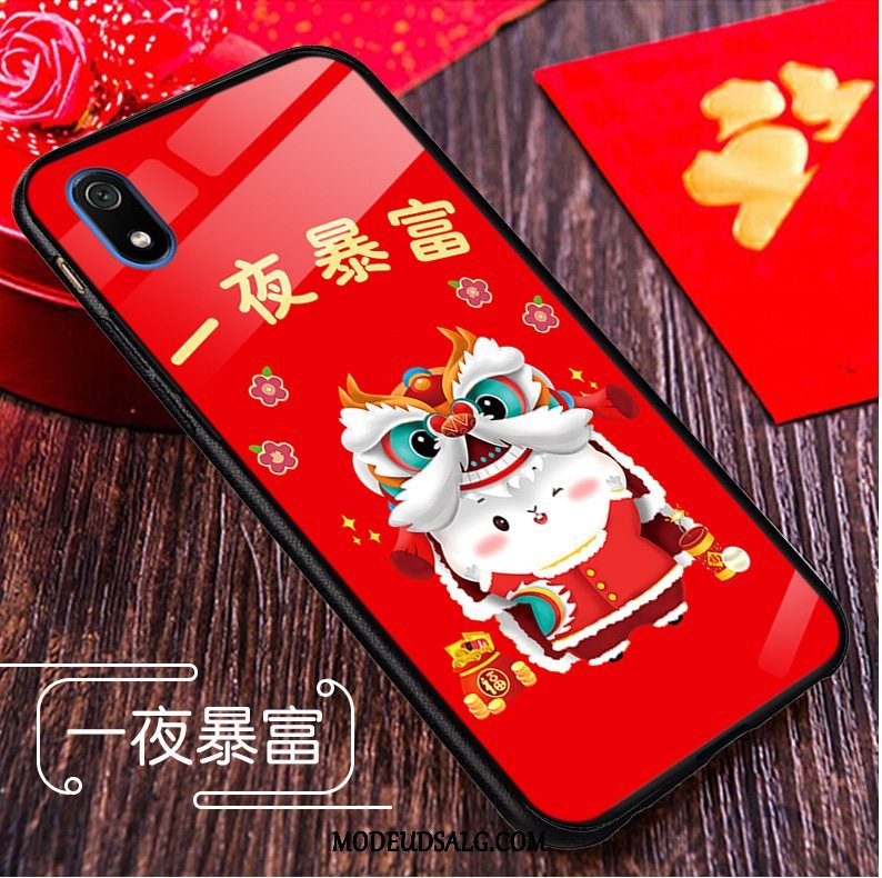 Xiaomi Redmi 7a Etui / Cover Rotte Rød Cartoon Ny Glas