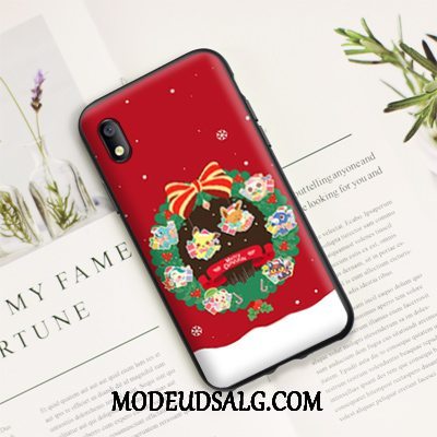 Xiaomi Redmi 7a Etui Elk Tynd Cover Silikone Elskeren