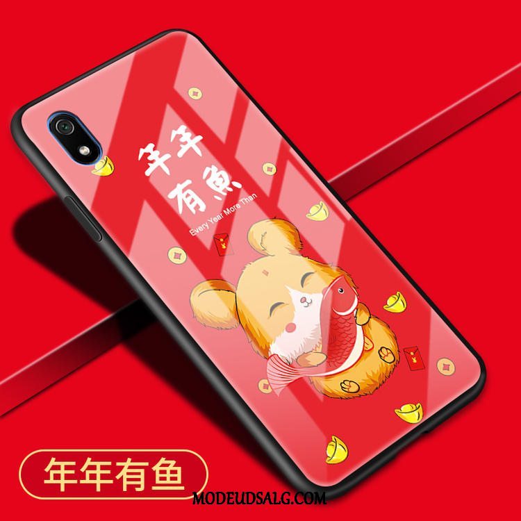 Xiaomi Redmi 7a Etui Kreativ Alt Inklusive Hård Glas Anti-fald