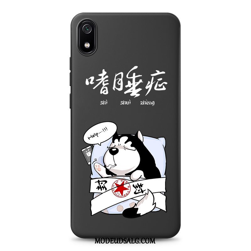 Xiaomi Redmi 7a Etui Kreativ Beskyttelse Cover Silikone Rød