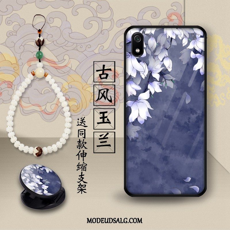 Xiaomi Redmi 7a Etui Kreativ Cover Glas Trend Beskyttelse