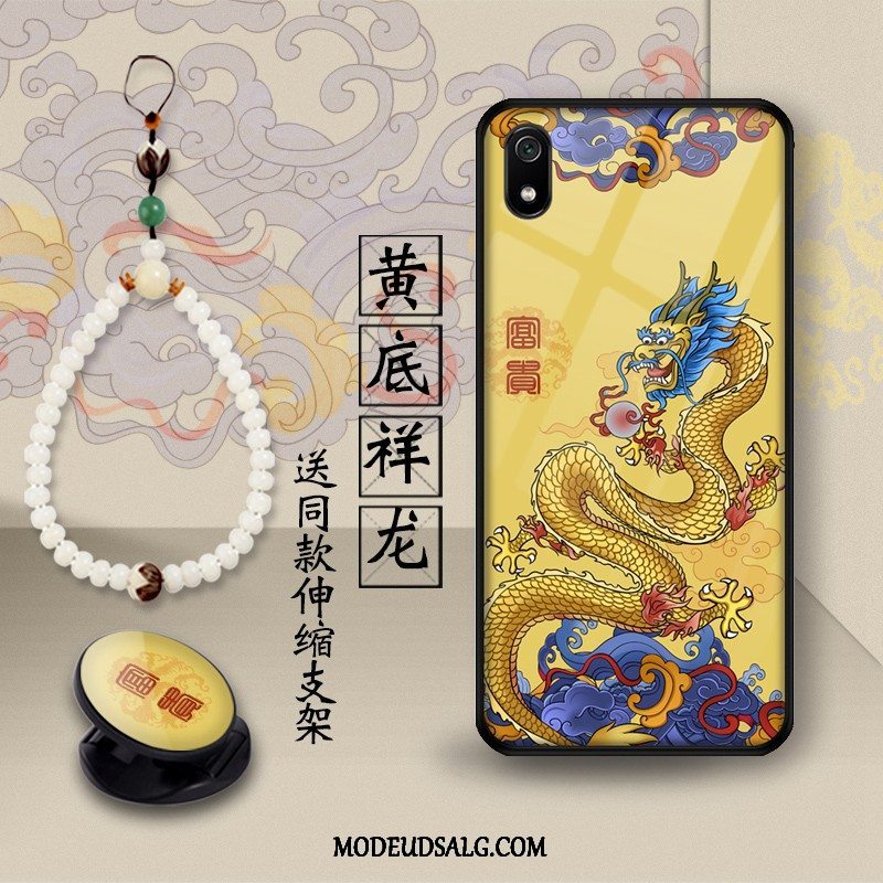 Xiaomi Redmi 7a Etui Kreativ Cover Glas Trend Beskyttelse