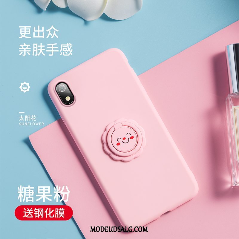 Xiaomi Redmi 7a Etui Silikone Frisk Gul Blød Ring