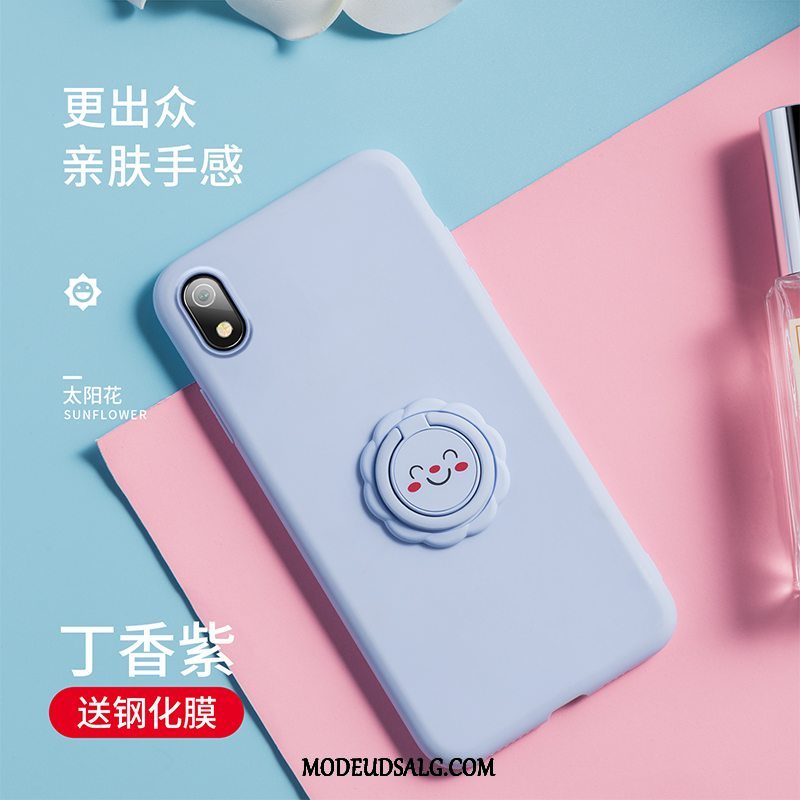 Xiaomi Redmi 7a Etui Silikone Frisk Gul Blød Ring