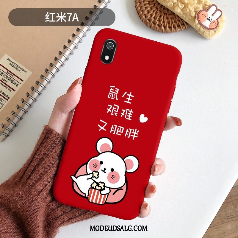 Xiaomi Redmi 7a Etui Silikone Lille Sektion Elskeren Anti-fald Nubuck