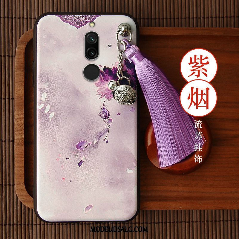 Xiaomi Redmi 8 Etui Alt Inklusive Tassel Relief Nubuck Anti-fald