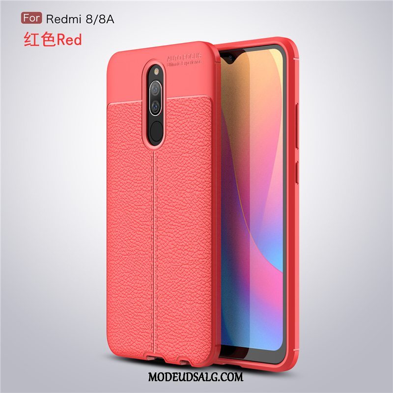 Xiaomi Redmi 8 Etui Beskyttelse Blød Rød Ny Af Personlighed