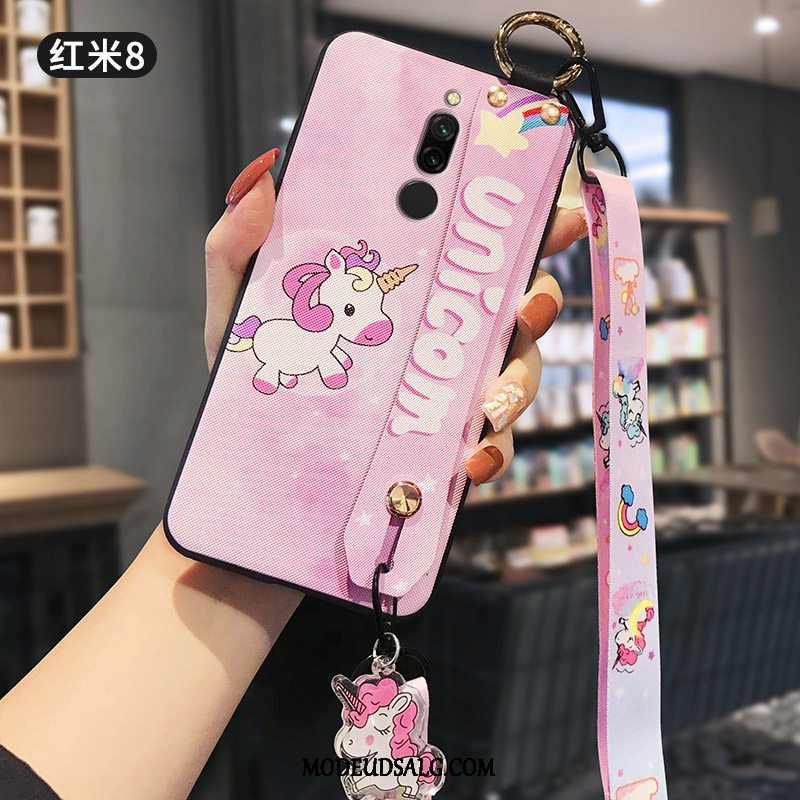 Xiaomi Redmi 8 Etui Blød Cartoon Anti-fald Trend Cover