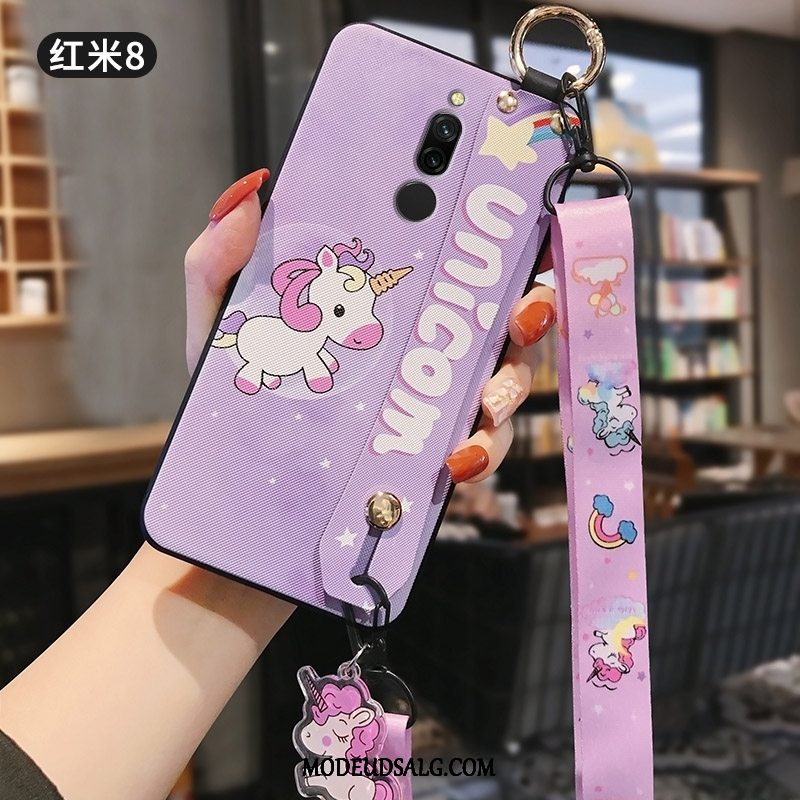 Xiaomi Redmi 8 Etui Blød Cartoon Anti-fald Trend Cover