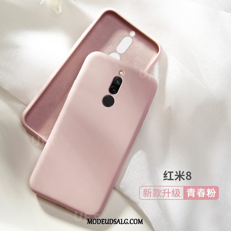 Xiaomi Redmi 8 Etui Blød Tynd Net Red Cover Anti-fald