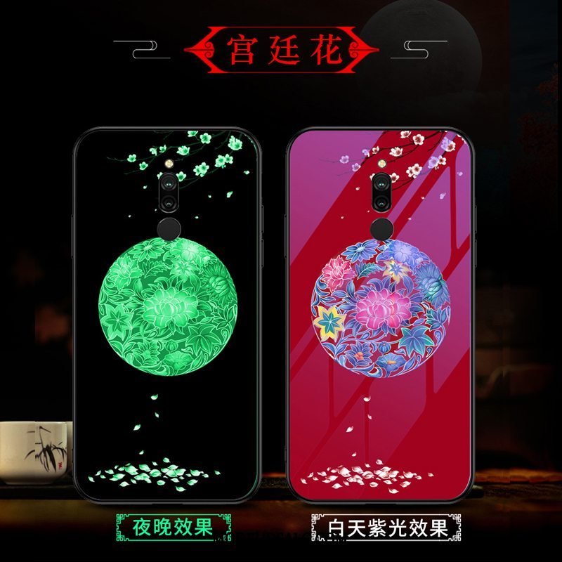 Xiaomi Redmi 8 Etui / Cover Rød Anti-fald Af Personlighed Kinesisk Stil Beskyttelse