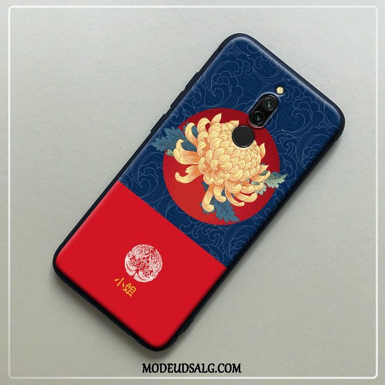 Xiaomi Redmi 8 Etui Sort Beskyttelse Anti-fald Silikone Trend