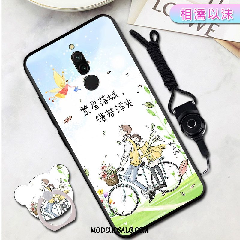 Xiaomi Redmi 8 Etui Sort Blød Support Af Personlighed Cartoon