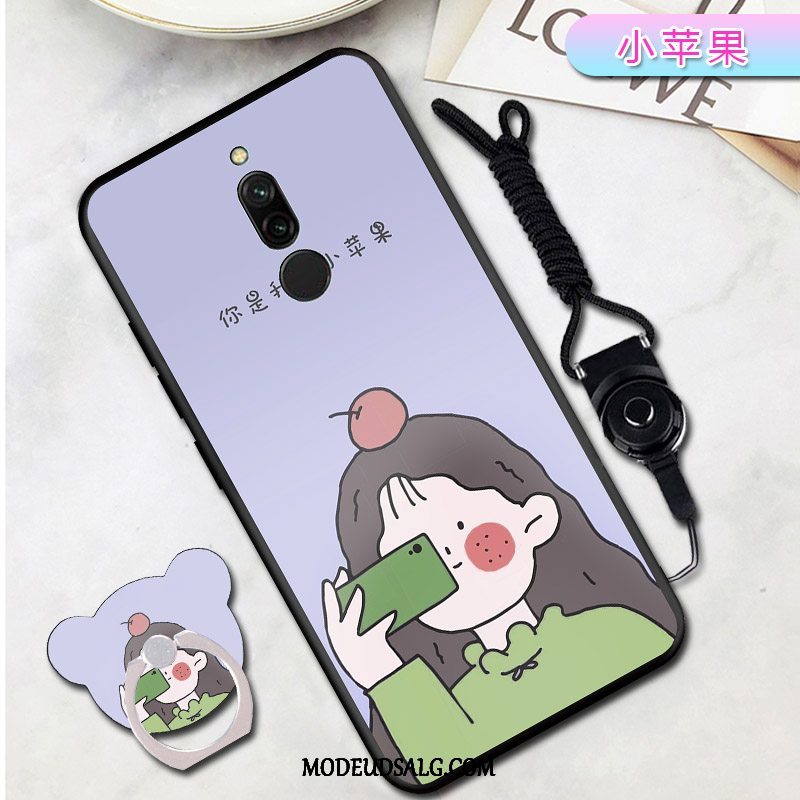 Xiaomi Redmi 8 Etui Sort Blød Support Af Personlighed Cartoon