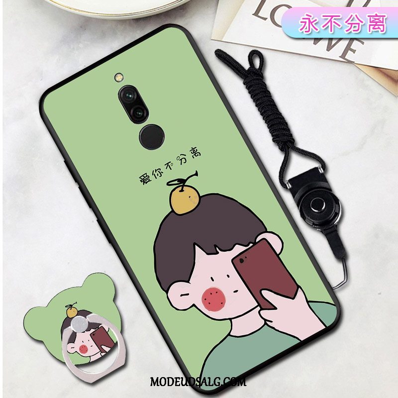 Xiaomi Redmi 8 Etui Sort Blød Support Af Personlighed Cartoon