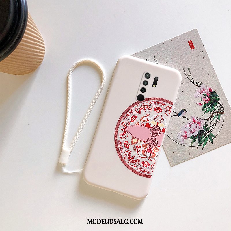 Xiaomi Redmi 9 Etui Anti-fald Blød Kinesisk Stil Vintage Af Personlighed