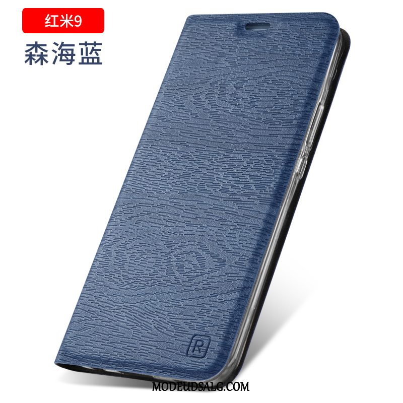 Xiaomi Redmi 9 Etui / Cover Alt Inklusive Rød Mørkeblå Beskyttelse Lille Sektion