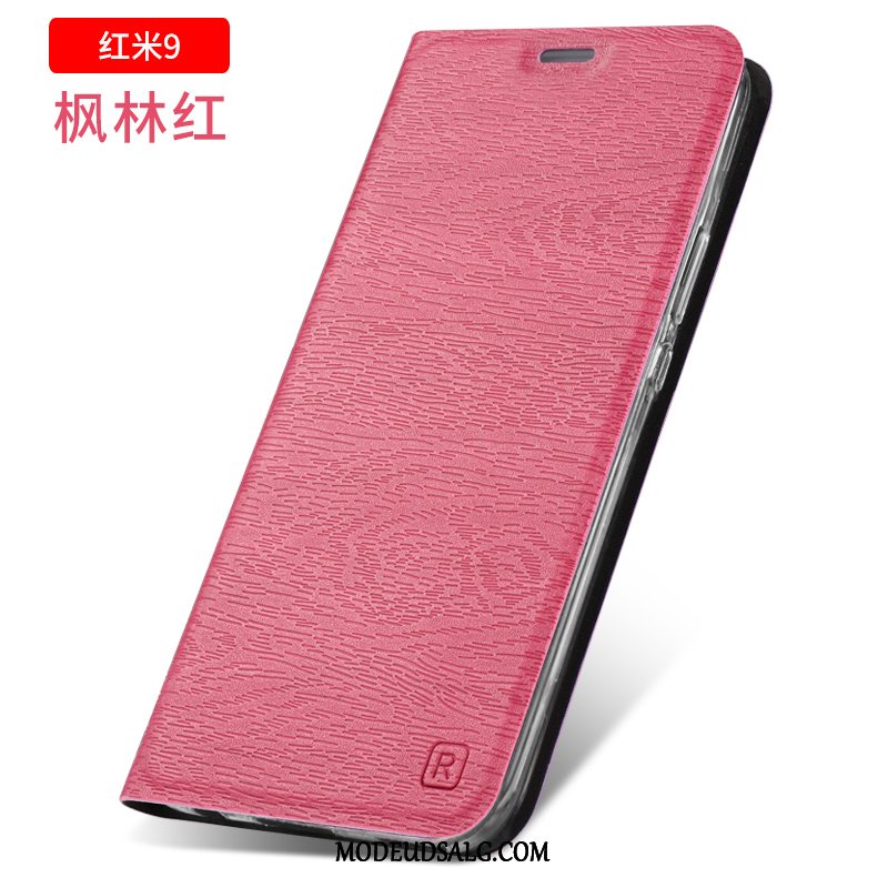 Xiaomi Redmi 9 Etui / Cover Alt Inklusive Rød Mørkeblå Beskyttelse Lille Sektion