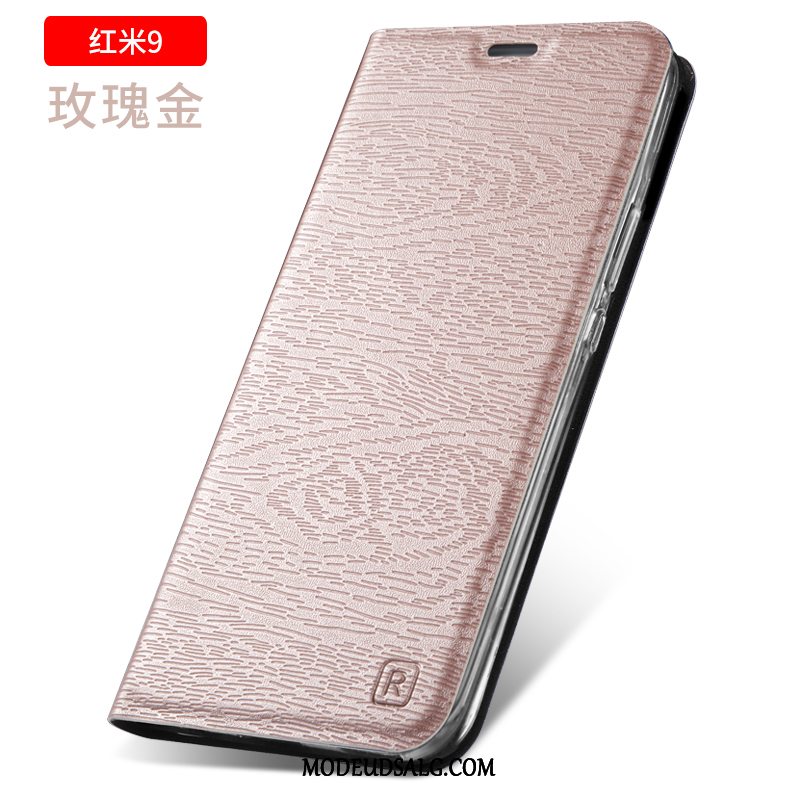 Xiaomi Redmi 9 Etui / Cover Alt Inklusive Rød Mørkeblå Beskyttelse Lille Sektion