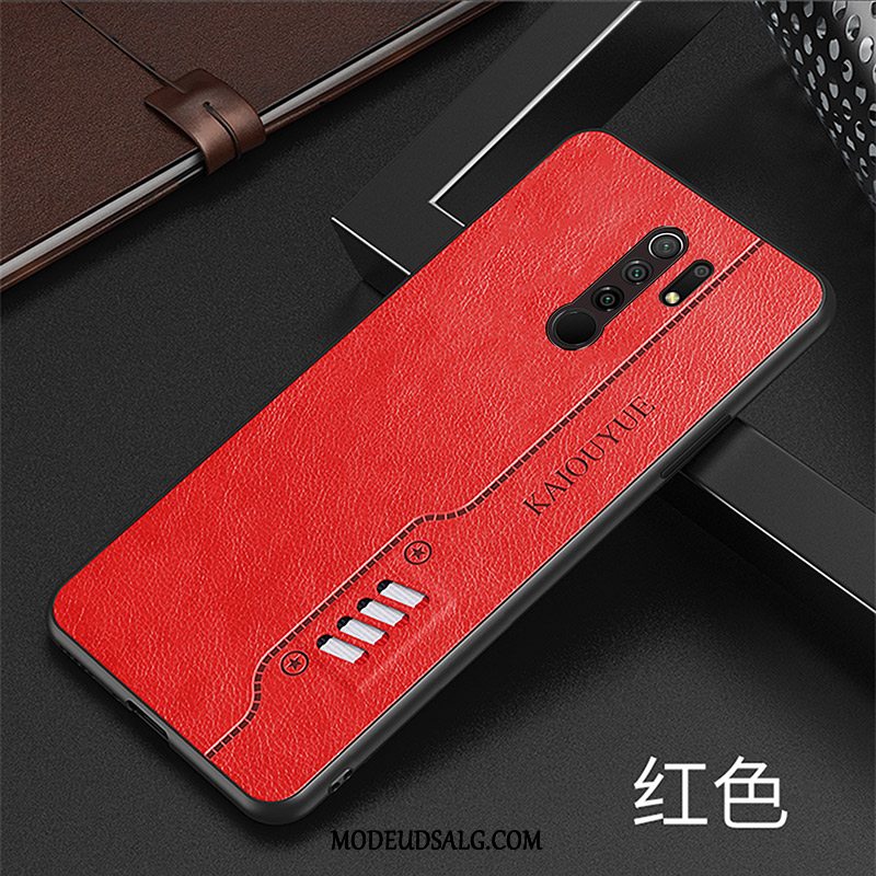 Xiaomi Redmi 9 Etui / Cover Anti-fald Tynd Rød Af Personlighed Silikone