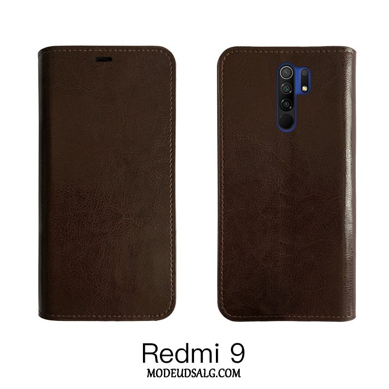 Xiaomi Redmi 9 Etui Cover Business Folio Alt Inklusive Beskyttelse