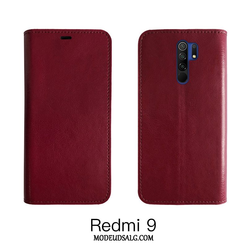 Xiaomi Redmi 9 Etui Cover Business Folio Alt Inklusive Beskyttelse