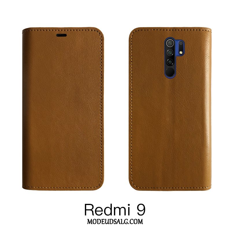 Xiaomi Redmi 9 Etui Cover Business Folio Alt Inklusive Beskyttelse