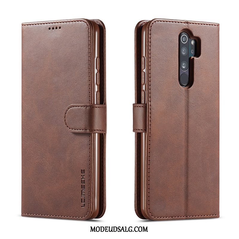 Xiaomi Redmi 9 Etui / Cover Membrane Anti-fald Rød Silikone Alt Inklusive