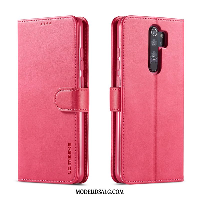 Xiaomi Redmi 9 Etui / Cover Membrane Anti-fald Rød Silikone Alt Inklusive