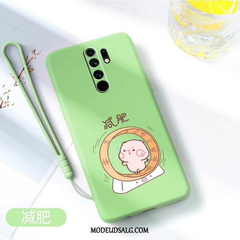 Xiaomi Redmi 9 Etui Hærdning Cartoon Rød Blå Trend