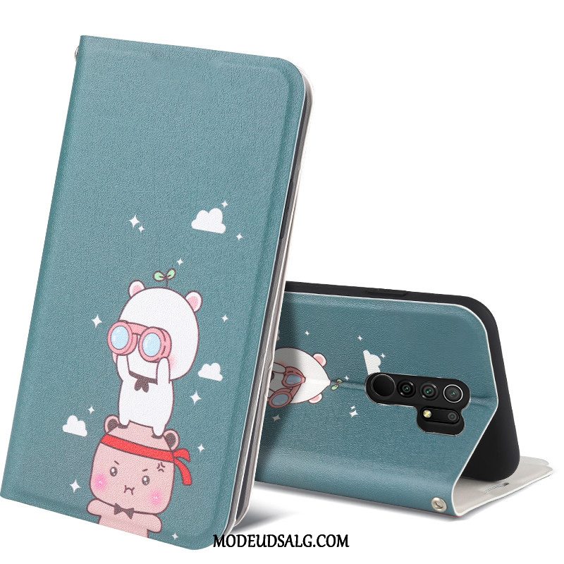 Xiaomi Redmi 9 Etui Kreativ Cover Lille Sektion Folio Anti-fald