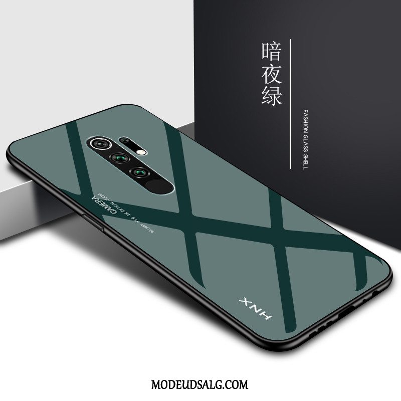 Xiaomi Redmi 9 Etui Net Red Ny Cover Spejl Nubuck