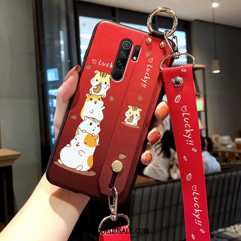 Xiaomi Redmi 9 Etui Trend Nubuck Cartoon Silikone Blød