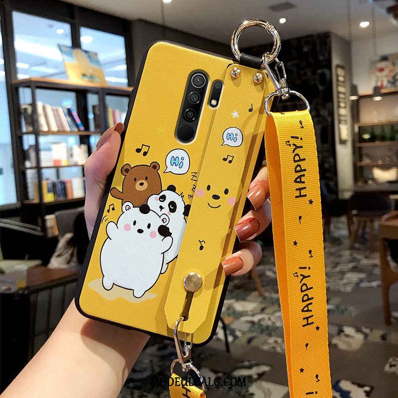 Xiaomi Redmi 9 Etui Trend Nubuck Cartoon Silikone Blød